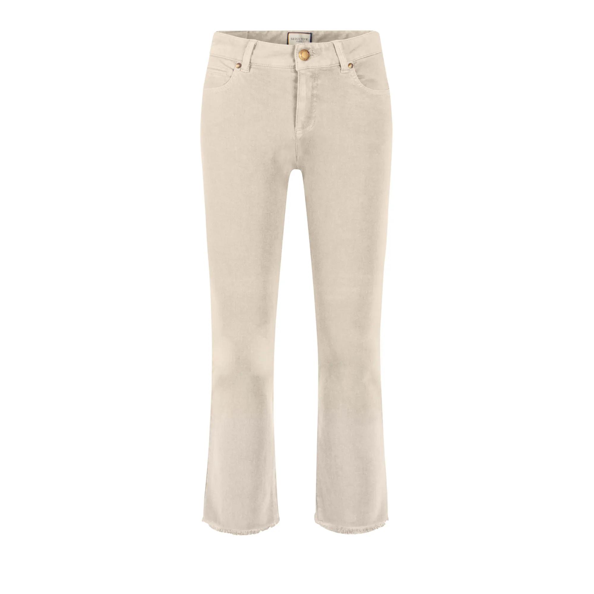Thumbnail - Seductive - Claire Cropped - Größe 42 - beige