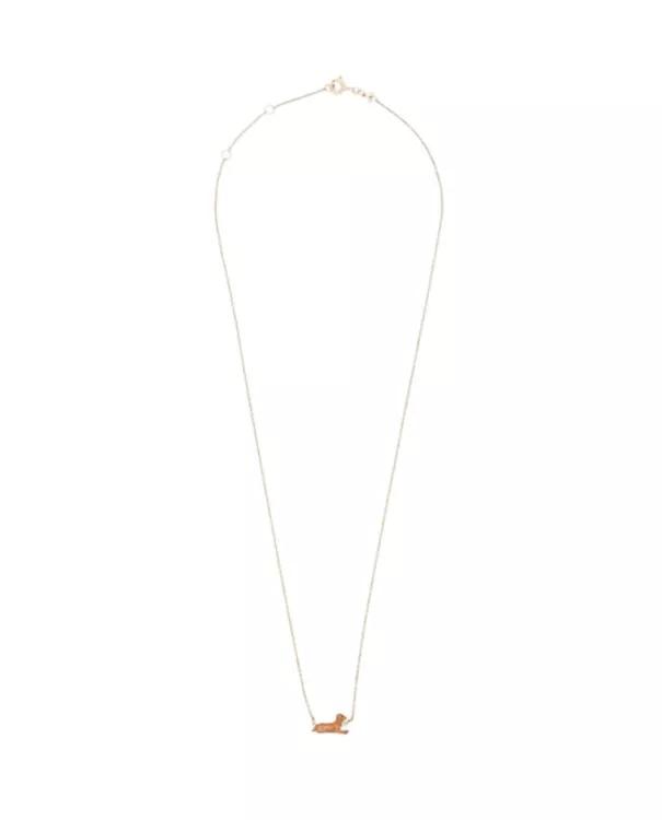 Aliita Halskette - Perrito Pelota Caramel Necklace 9Ct - Gr. unisize - in Gold - für Damen