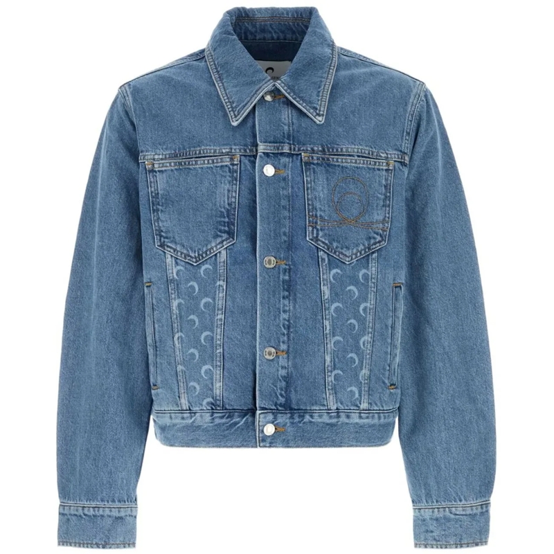 Marine Serre  Jackets Blue blau