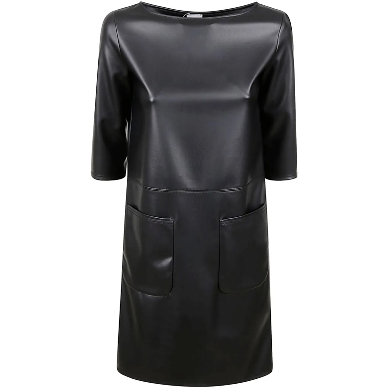 Max Mara Midikleid Dresses Black schwarz
