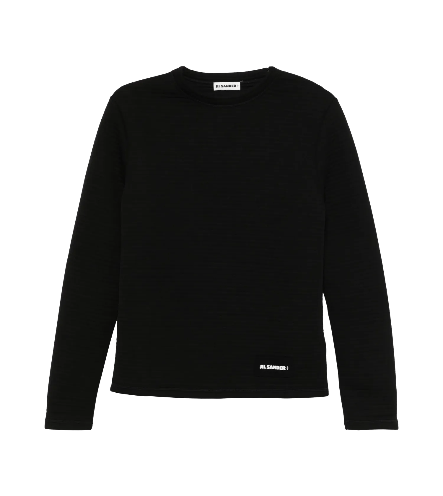 Jil Sander - Longsleeve mit geripptem Effekt - Größe L - multi