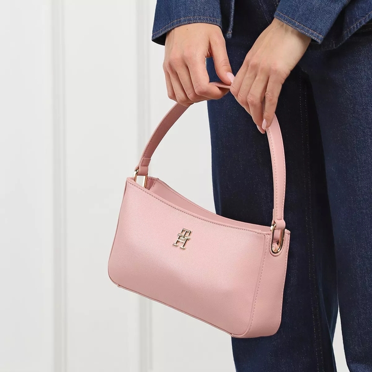 Tommy Hilfiger Th Timeless Shoulder Bag Soothing Pink Crossbody Bag