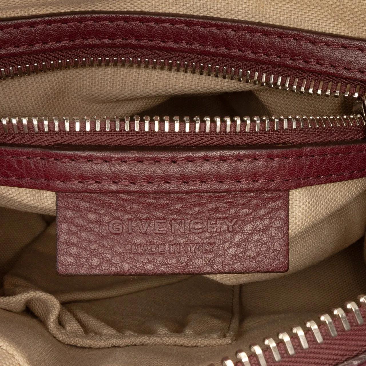 Thumbnail - Givenchy Hobo Bags - Micro Leather Nightingale Satchel - Gr. unisize - in Rot - für Damen