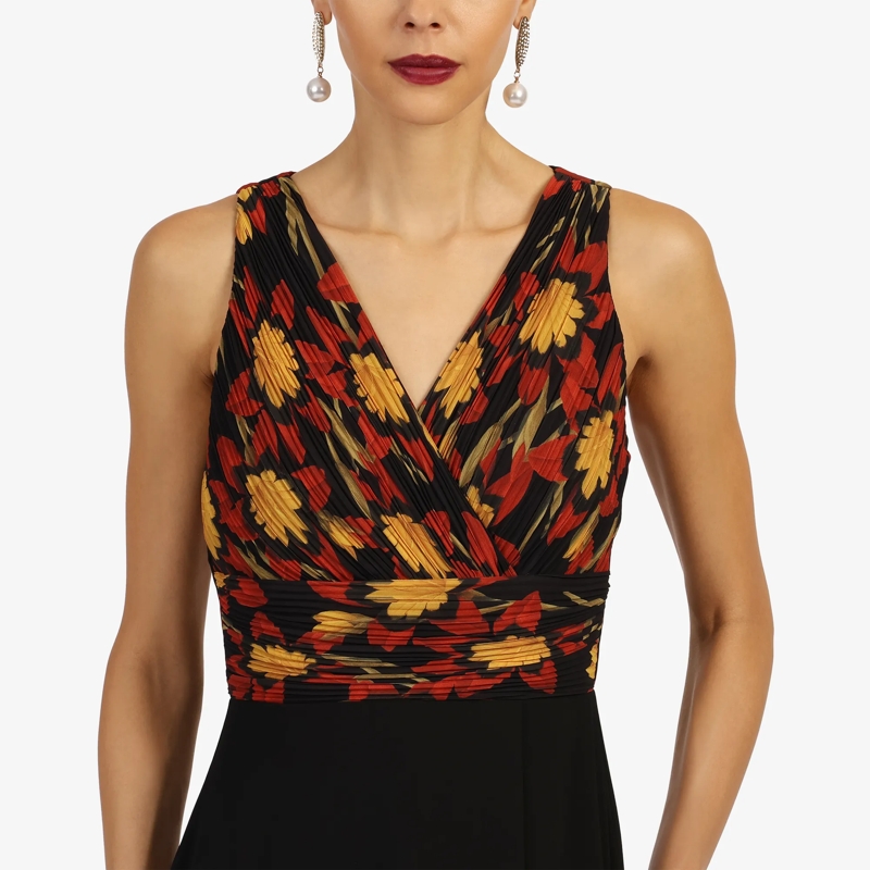 Kraimod Abendkleid Abendkleid. schwarz multicolor(Image 3)