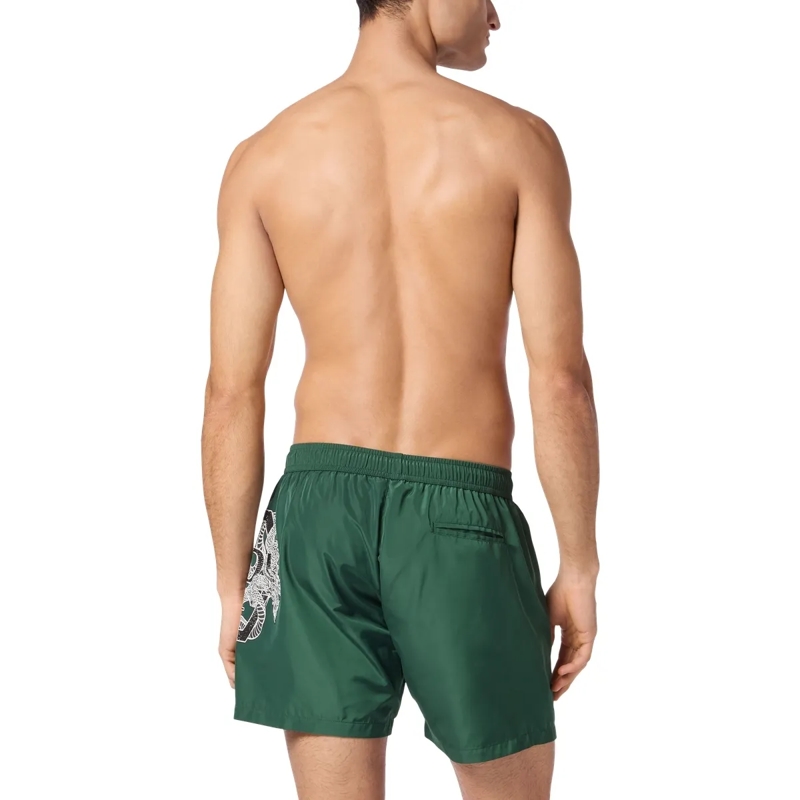 Philipp Plein Shorts Badehose Dragon grün(Image 2)