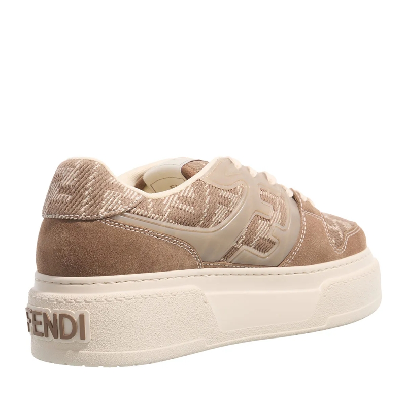 Fendi Low-Top-Sneaker Low Top Sneaker Taupe(Image 4)