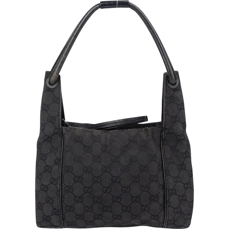 Gucci Schultertasche Gucci GG Monogram Shoulder Bag schwarz