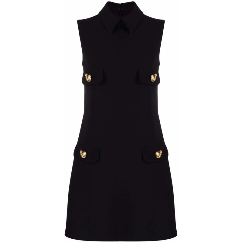 Moschino Robe midi Dresses Black schwarz