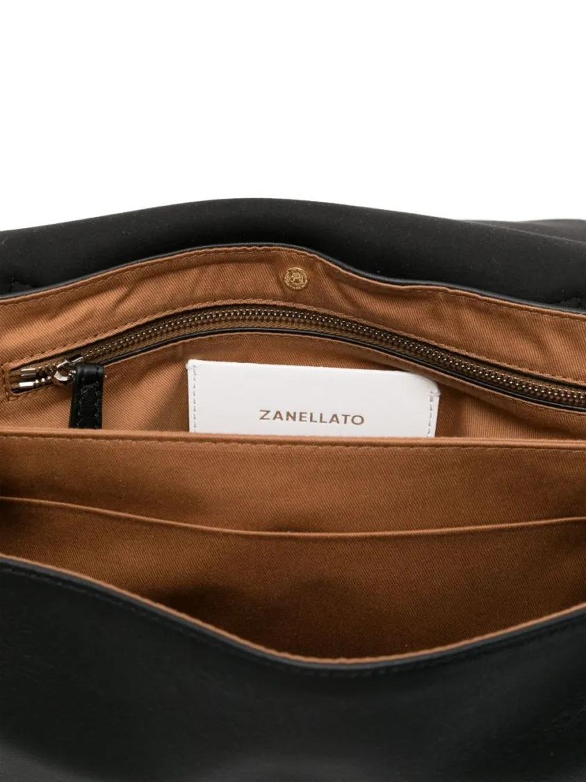 Zanellato Hobo bags Saeta Small Postina Bag in zwart