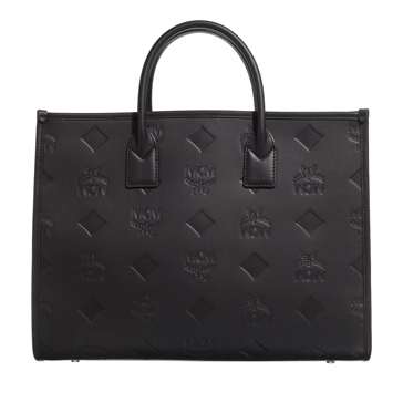 Mcm klara outlet tote black