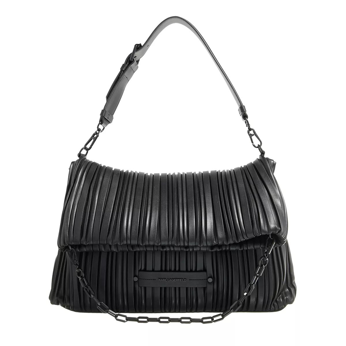 Karl Lagerfeld Tote - K/Kushion Md Folded Tote - Gr. unisize - in Schwarz - für Damen