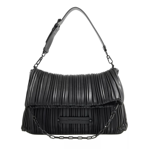 Karl Lagerfeld K/Kushion Md Folded Tote Black Shopping Bag