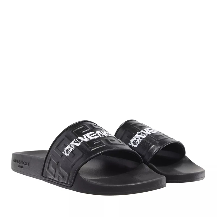 Givenchy 4g webbing sandals best sale in leather and rubber