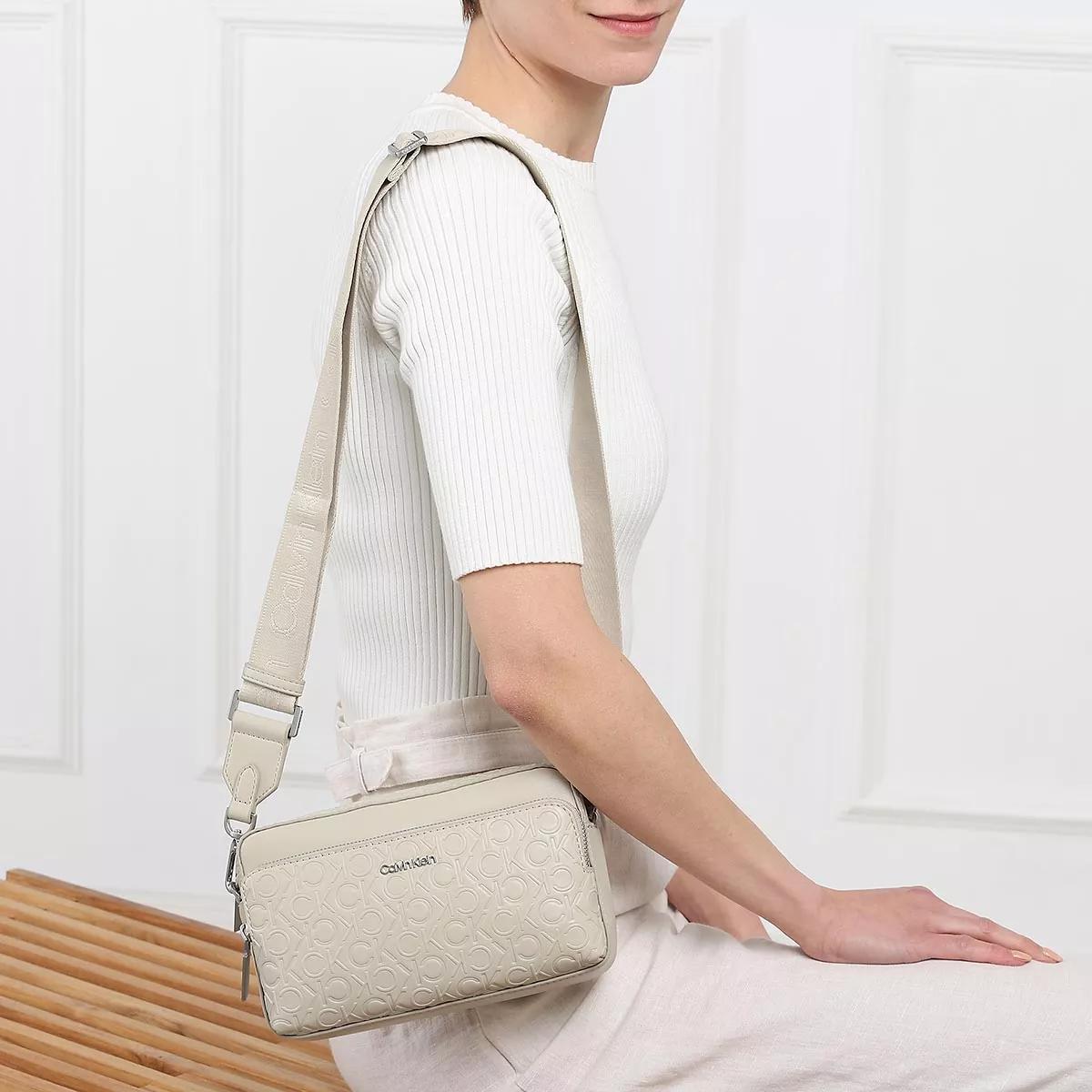 Calvin Klein women crossbody bags stoney beige: Handbags