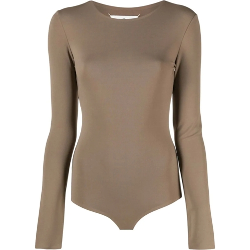 Maison Margiela T-shirts Bodysuit Beige beige