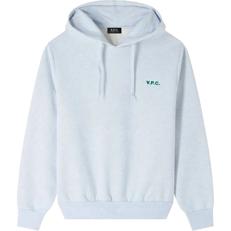 A.P.C.  hoodie light blue blau