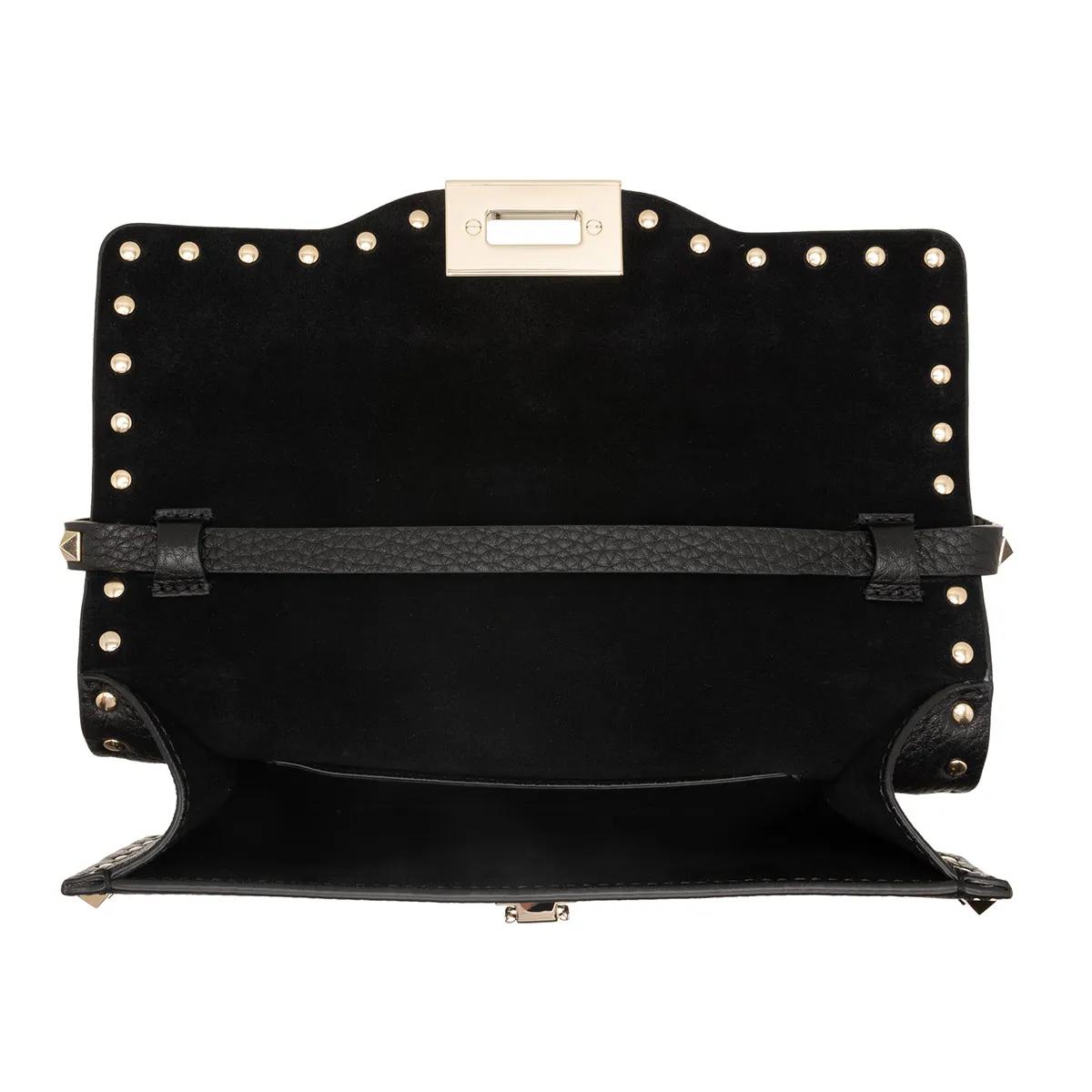 Valentino Garavani Crossbody bags Rockstud Small Shoulder Bag in zwart
