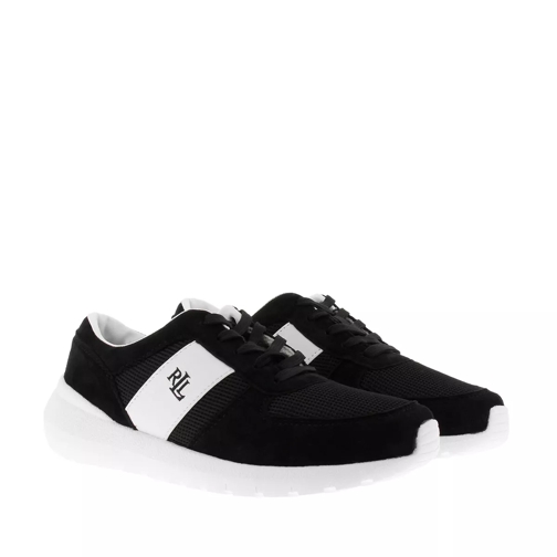 Lauren Ralph Lauren Jay Sneakers Athletic Black/White Low-Top Sneaker