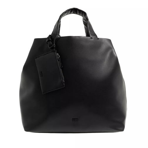DKNY Tess Black/Black Rymlig shoppingväska