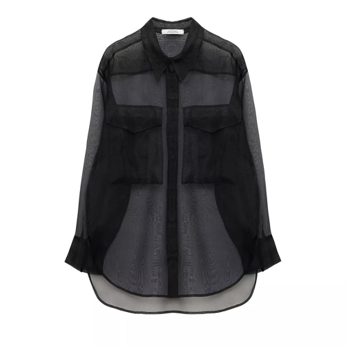 Dorothee Schumacher SHEER OPULENCE blouse pure black 