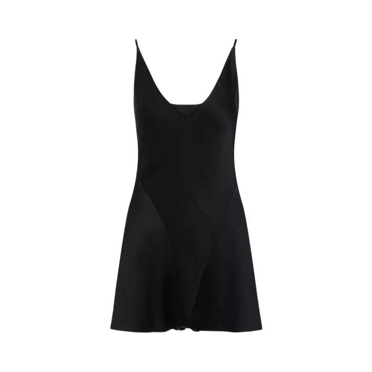 Black viscose jumpsuit clearance