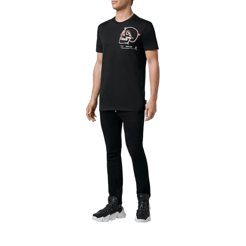 Philipp Plein T-Shirt T-Shirt Rundhalsausschnitt Ss Skull schwarz(Image 2)