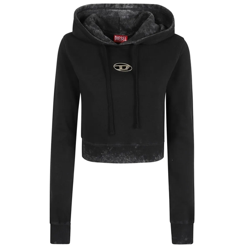 Diesel Hemden F-Slimmy-Hood-P5 Sweatshirt Black