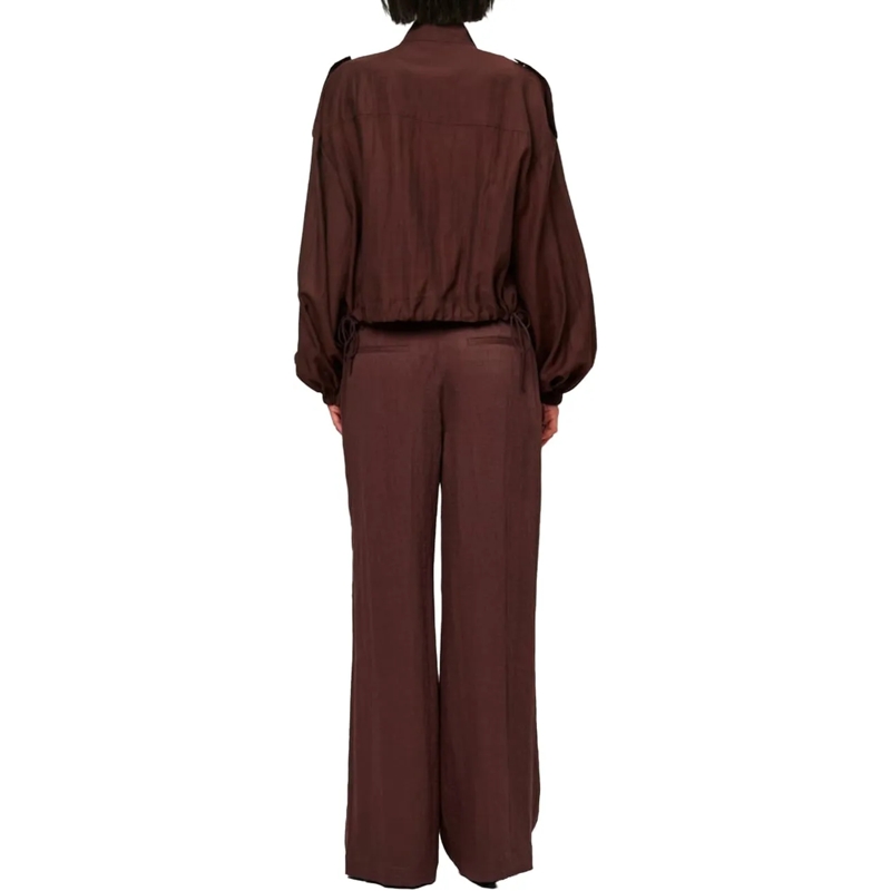 DANTE6 Hose Dante 6 Kenila Wide Leg Pants Pantalons Donkerbrui braun(Image 3)