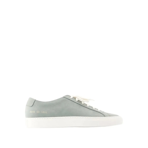 Common Projects Contrast Achilles Sneakers - Leather - Green Green sneaker basse