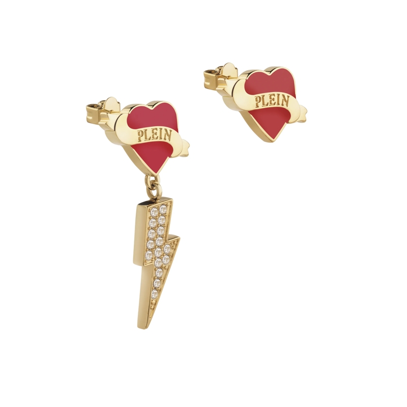 Philipp Plein Ohrstecker Ohrringe Plein Valentine gold(Image 2)