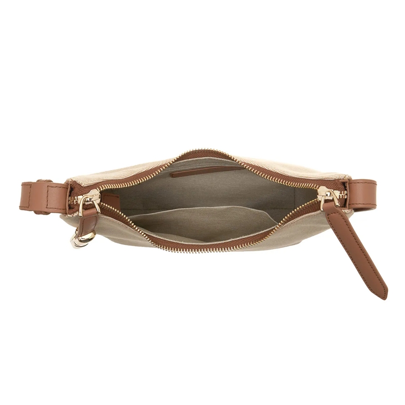 Furla Sac à bandoulière Furla Goccia S Shoulder Bag Naturale+Brandy(Image 9)