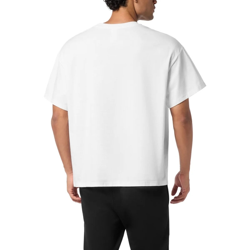 Plein Sport T-Shirt T-Shirt Rundhalsausschnitt Ss Scratch weiss(Image 2)