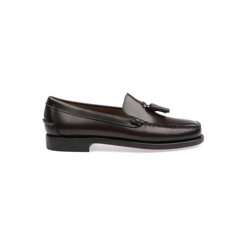 Sebago Loafer Men's Brown Leather Shoes Black