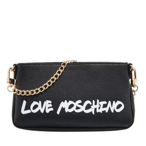 Love Moschino Graffiti Black Shoulder Bag