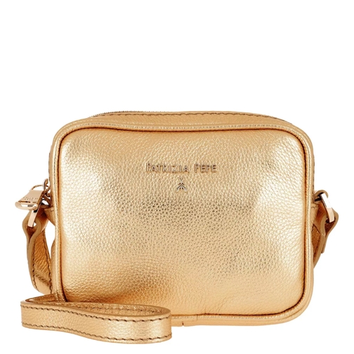 Patrizia Pepe Camera Case Shoulder Bag Gold Star Crossbody Bag