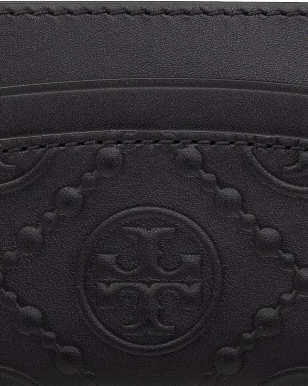 Thumbnail - Tory Burch Portemonnaie - T Monogram Logo Cardholder - Gr. unisize - in Schwarz - für Damen
