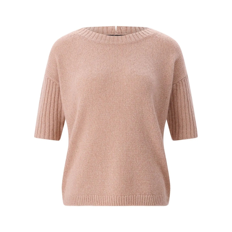 Luisa Cerano Pullover Pullover aus Wolle & Kaschmir pink