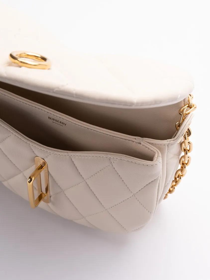 Burberry Hobo bags Medium Chain `Rocking` Bag in beige
