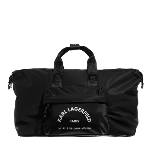 Karl Lagerfeld Rsg Nylon Weekender Black Weekendväska