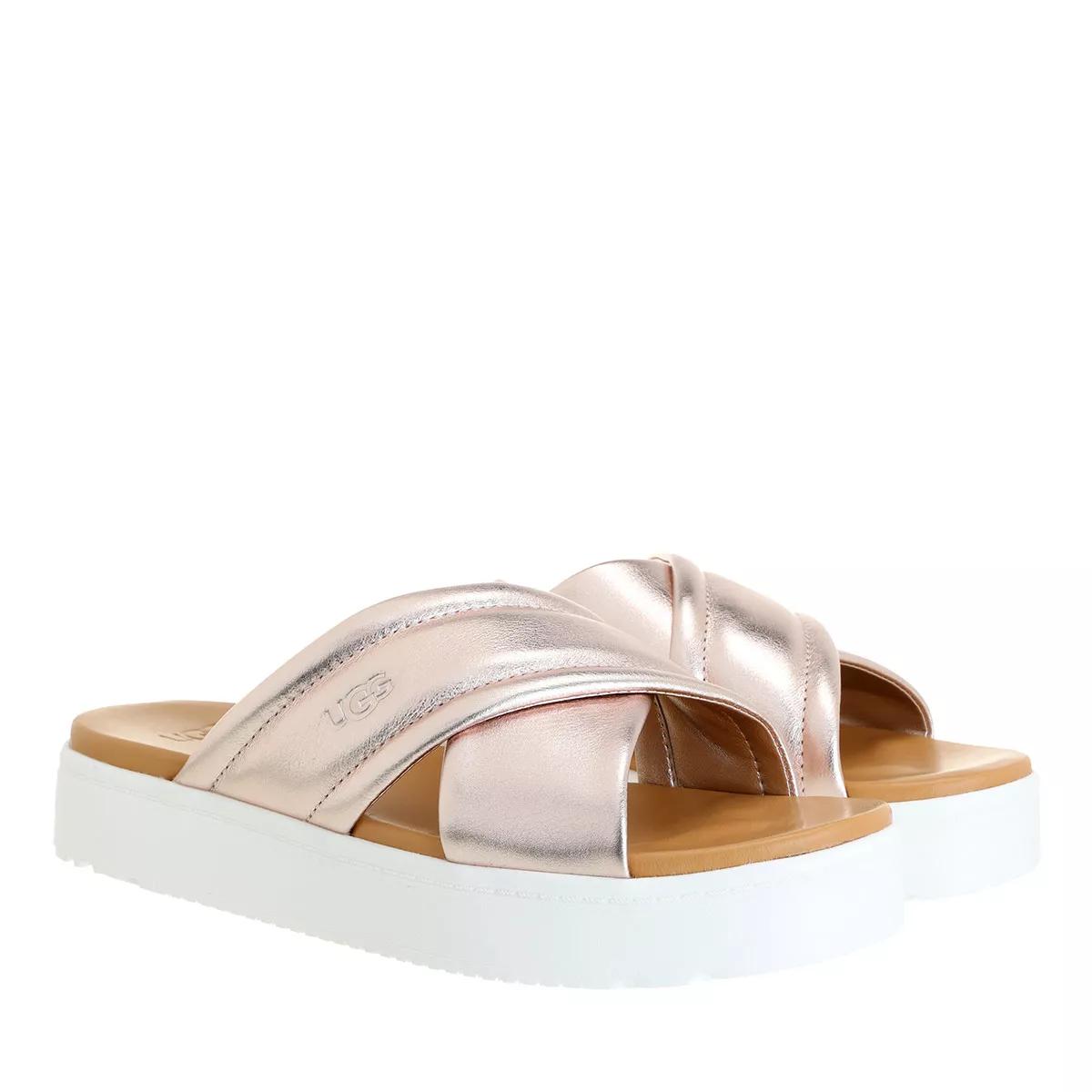 Rose gold best sale ugg sandals