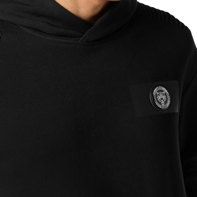 Plein Sport Top Hoodie schwarz(Image 5)