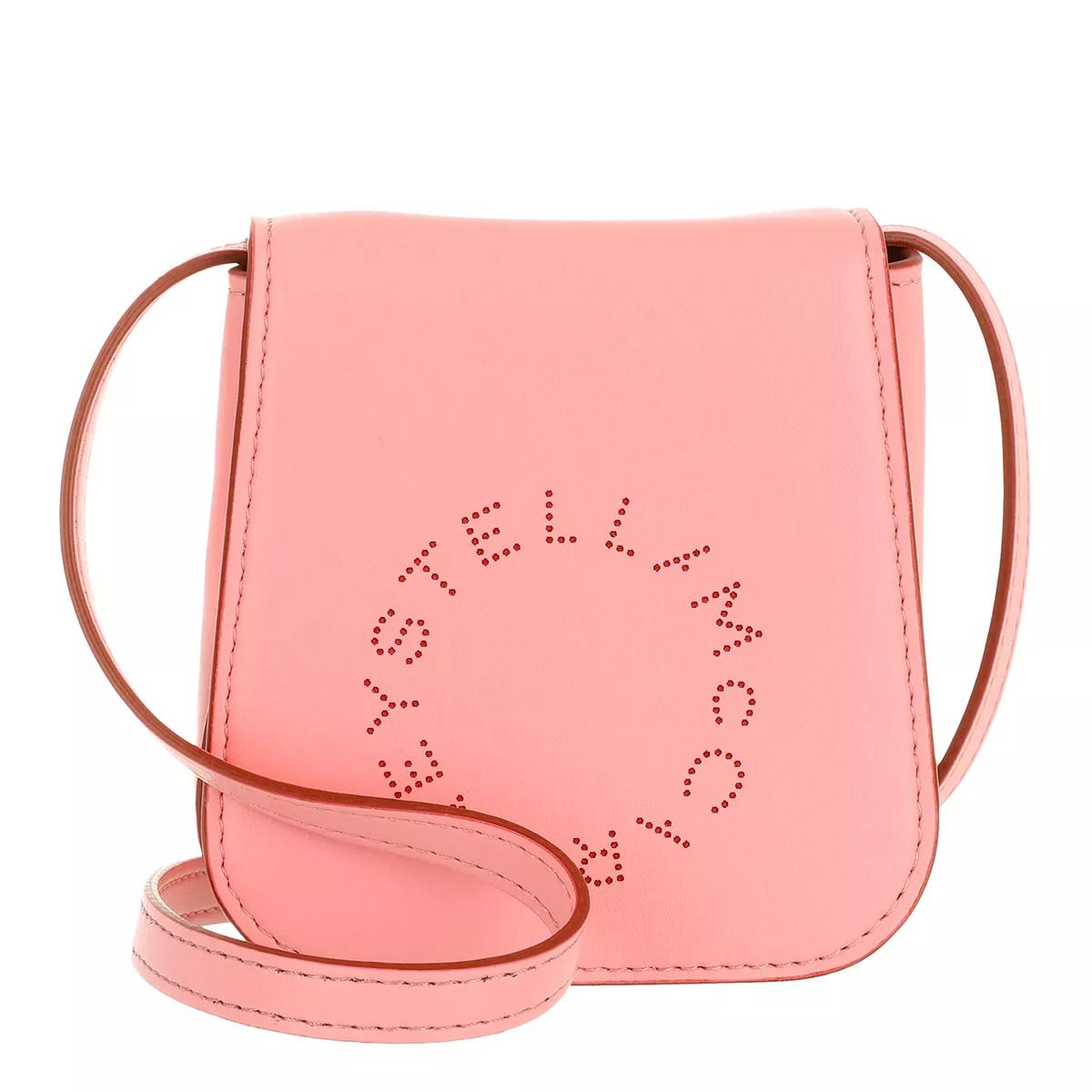 Stella McCartney Umhängetaschen - Micro Bag Bicolor - Gr. unisize - in Rosa - für Damen