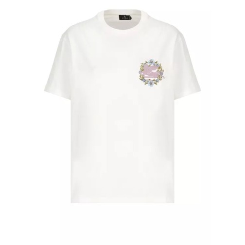 Etro Logoed T-Shirt White 