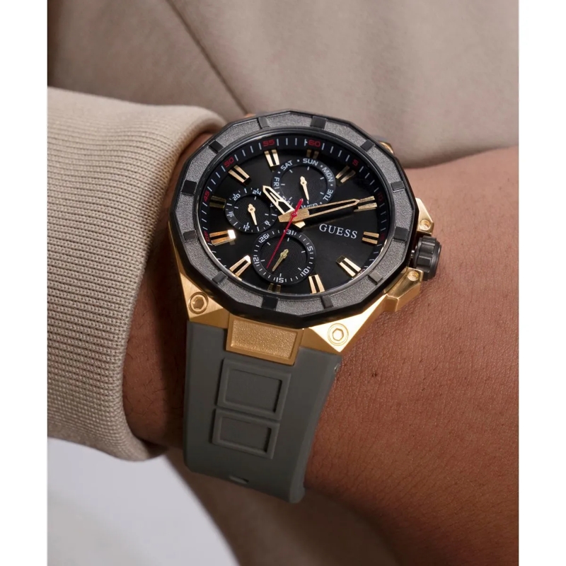 Guess Quarzuhr Quarz-Analoguhr R2 grau(Image 6)