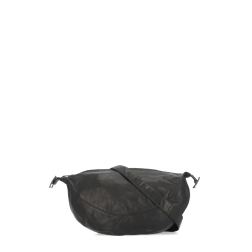 Yohji Yamamoto Schultertasche Leather Bag Black