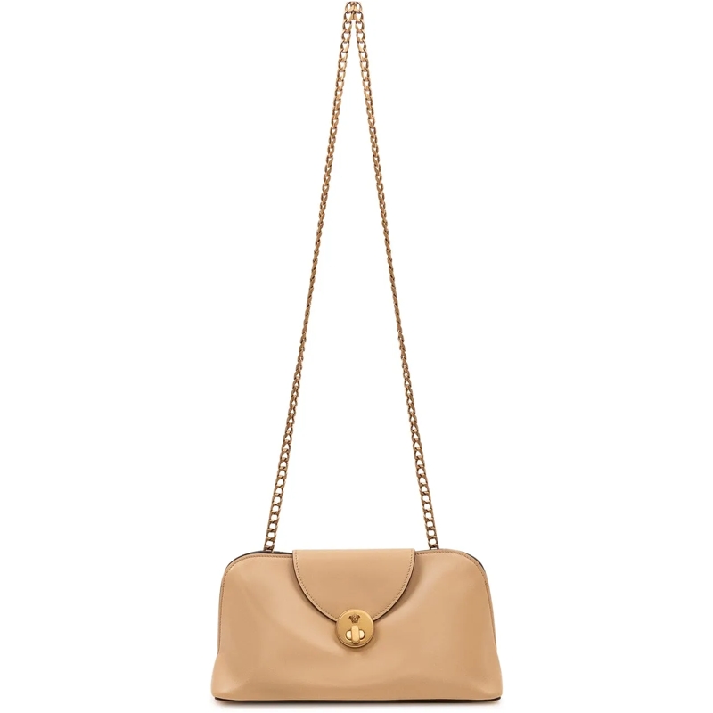 Versace Schultertasche Clutch con Patta Centrale beige(Image 2)