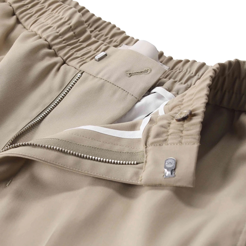 AMI Paris Freizeithose Stoffhose aus Wolle beige(Image 4)