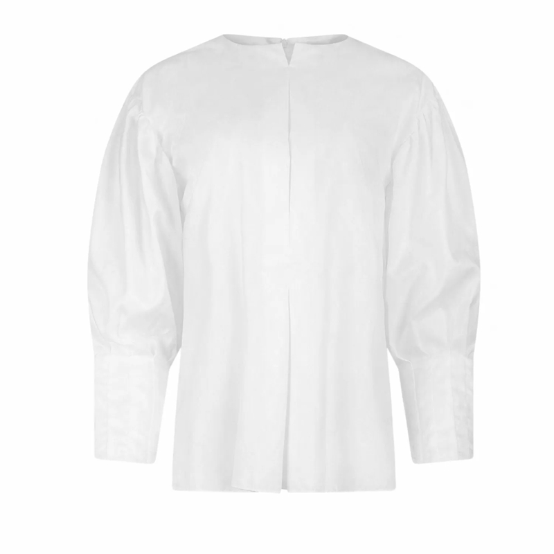 Helene Galwas Bluse Bluse EDELFARE weiss