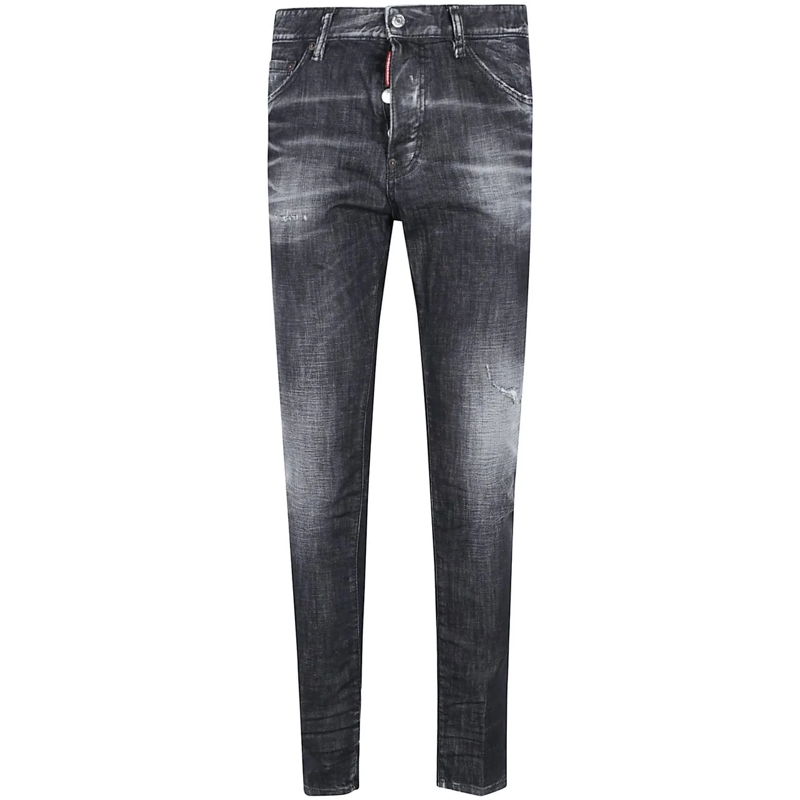 Dsquared2 Jeans mit geradem Bein Cool Guy Jeans Black schwarz