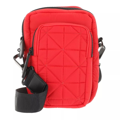 VeeCollective Airliner Small Scarlet Crossbody Bag